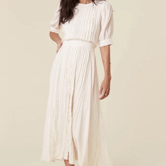 Spell Jolene Lace Cut Out MIDI - Picture 6 of 9